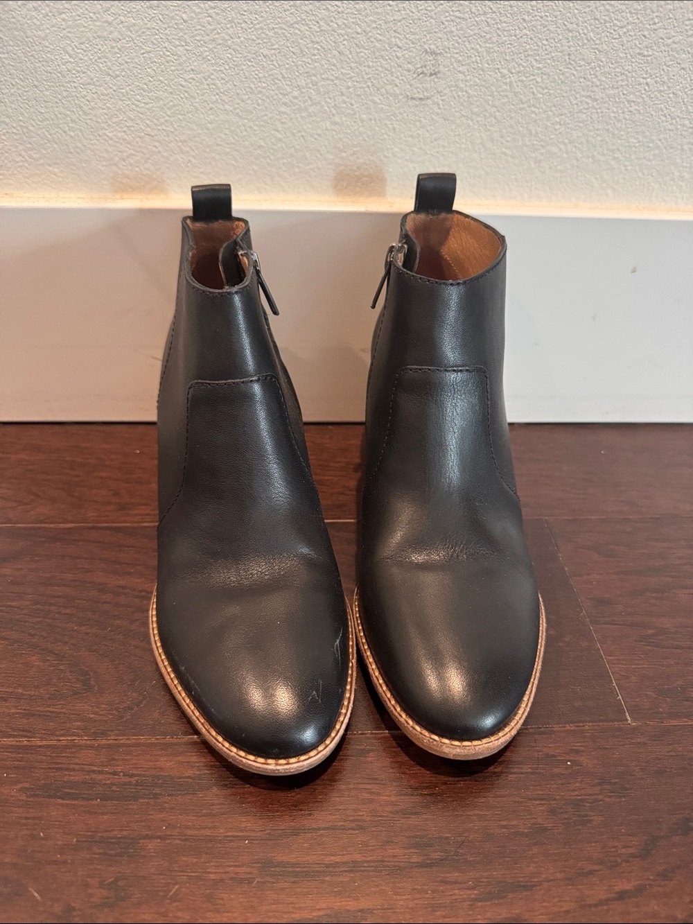 Madewell Black Leather Boots